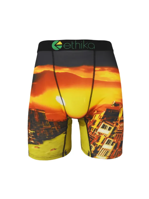 Doux Boxer Homme 1 Pièce Confortable Quotidien Sous-vêtements Respirable Coupe extensible Polyester S-XXXL Léger