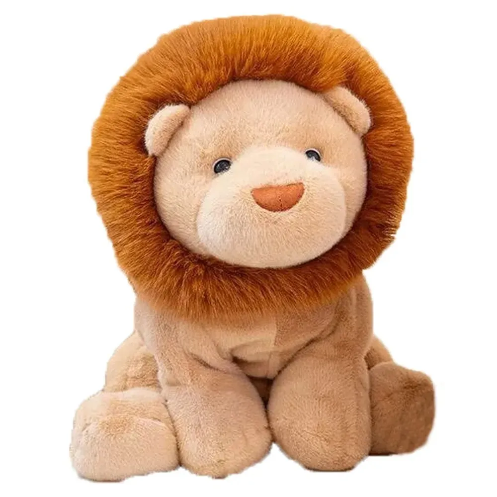 Creative Gift Soft Lion Stuffed Animal Plush Pillow Emotional Support Cute Plush Toy 15.8inch Stuffed Toys