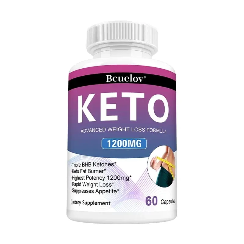 Advanced Keto Capsules Weight Management Metabolism Boost Appetite Control Energy Support Digestive Health Supplement