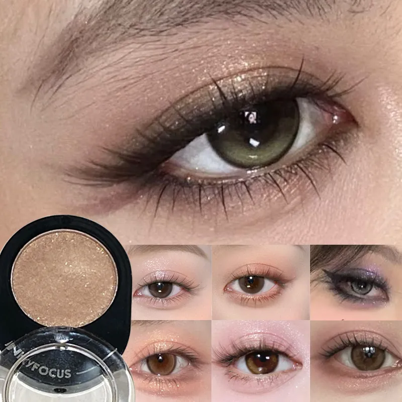 Καλλυντικά 12 χρωμάτων Diamond Shining Eyeshadow Cosmetics Μεγάλης διάρκειας Μεταξένια Εύκολη Χρωματισμός Παλέτα μακιγιάζ με σκιές ματιών φωτεινή μαργαριτάρι