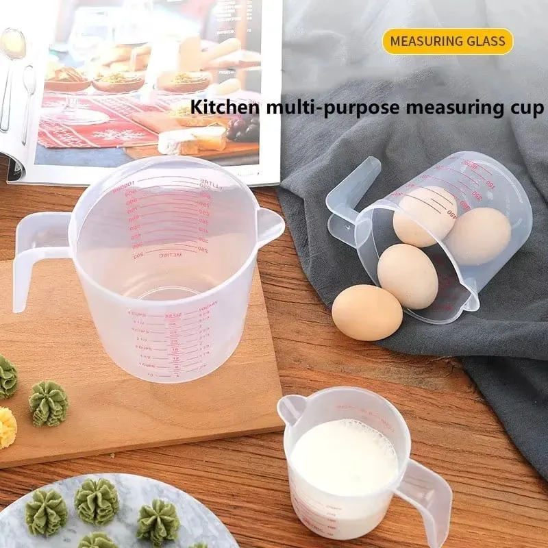250/500/1000ML Κύπελλο Easuring Μεζούρα και κουτάλια Πλαστική κανάτα Ψηφιακή ζυγαριά κουζίνας Εργαλεία ψησίματος Αξεσουάρ χρονοδιακόπτη