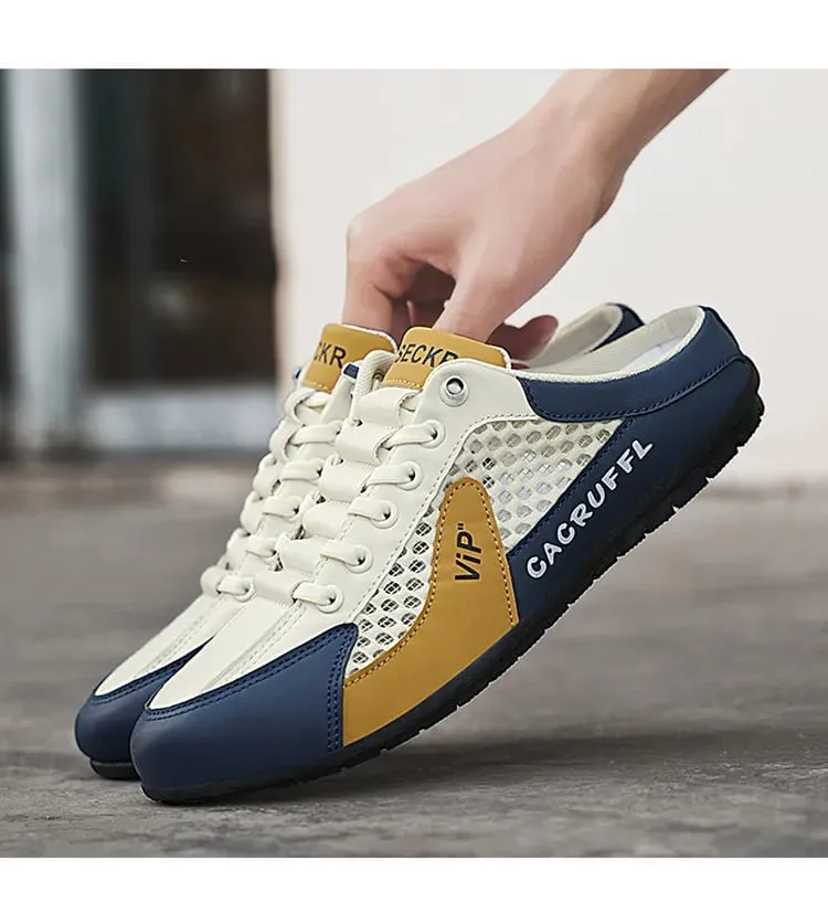 Ανδρικά casual slip-ons - Ανθεκτικές άνετες αναπνέουσες & κομψές μισές παντόφλες