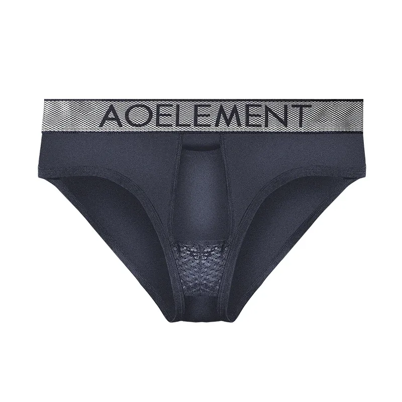 Gun-Shaped Separation Scrotal Support Underwear for Men, Breathable Briefs for Varicocele with U-Shaped Pouch