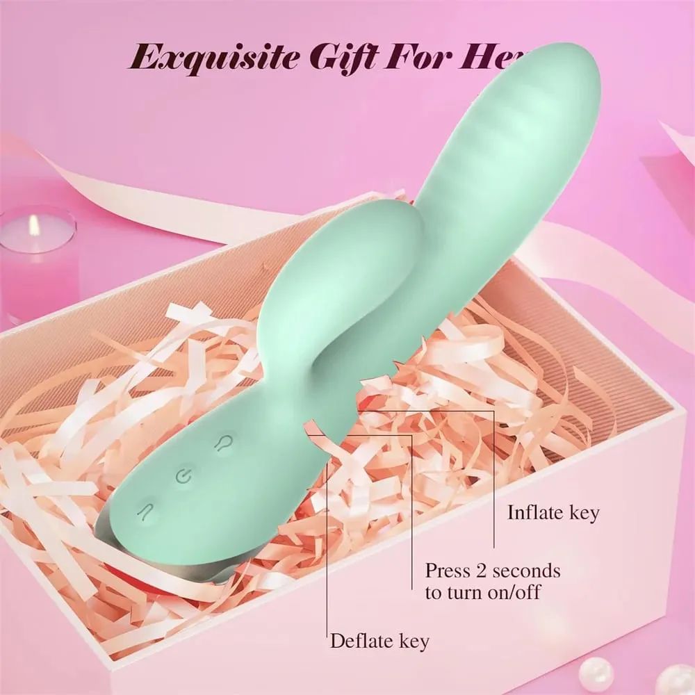 Φουσκωτό διογκώσιμο μασάζ G-Spot Vibrator Clitoris Stimulator Σεξουαλικά παιχνίδια για ενήλικες για γυναίκες Σεξουαλική ευεξία Γυναικείο αυνανισμό