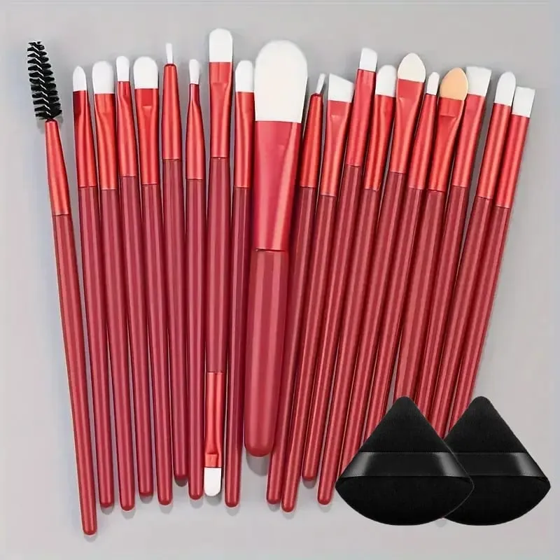 8Pcs-20Pcs Σετ Πινέλα Μακιγιάζ Μαλακό Αφράτο Πινέλο Σκιών Λεπτομέρειες Concealer Blush Loose Powder Foundation Highlighter Beauty Tool