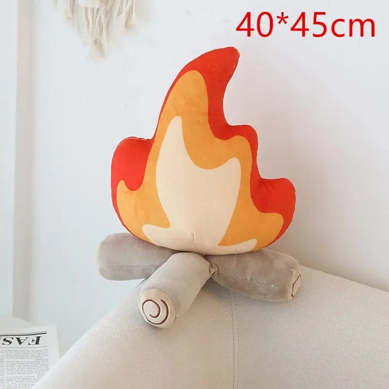 30cm/45cm Funny Simulation Bonfire βελούδινο παιχνίδι μαλακό γεμισμένο καρτούν κούκλα φωτιά Σαλόνι Μαξιλάρι δαπέδου Διακοσμητικό μαξιλάρι Δώρο