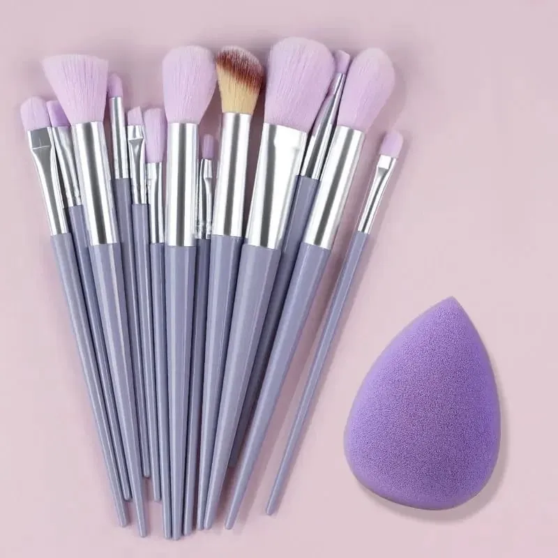 8Pcs-20Pcs Σετ Πινέλα Μακιγιάζ Μαλακό Αφράτο Πινέλο Σκιών Λεπτομέρειες Concealer Blush Loose Powder Foundation Highlighter Beauty Tool