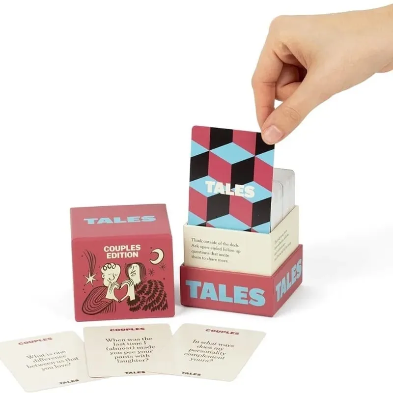 •Έκδοση New Dialogue Newcomer Couple Couple Dialogue Desktop Card Game Outdoor Family Game Card