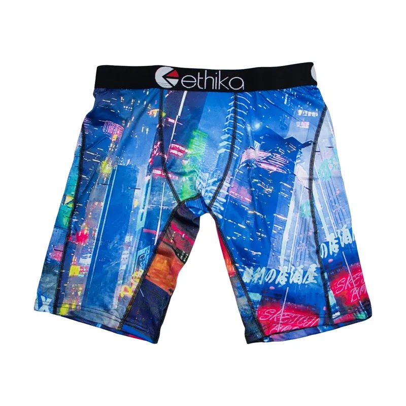 1Pcs Men Underwear Breathable Summer Swimming Mens Boxershorts Panties Plus Size S-3XL Man Underpants Men's Boxers Briefs — image 2