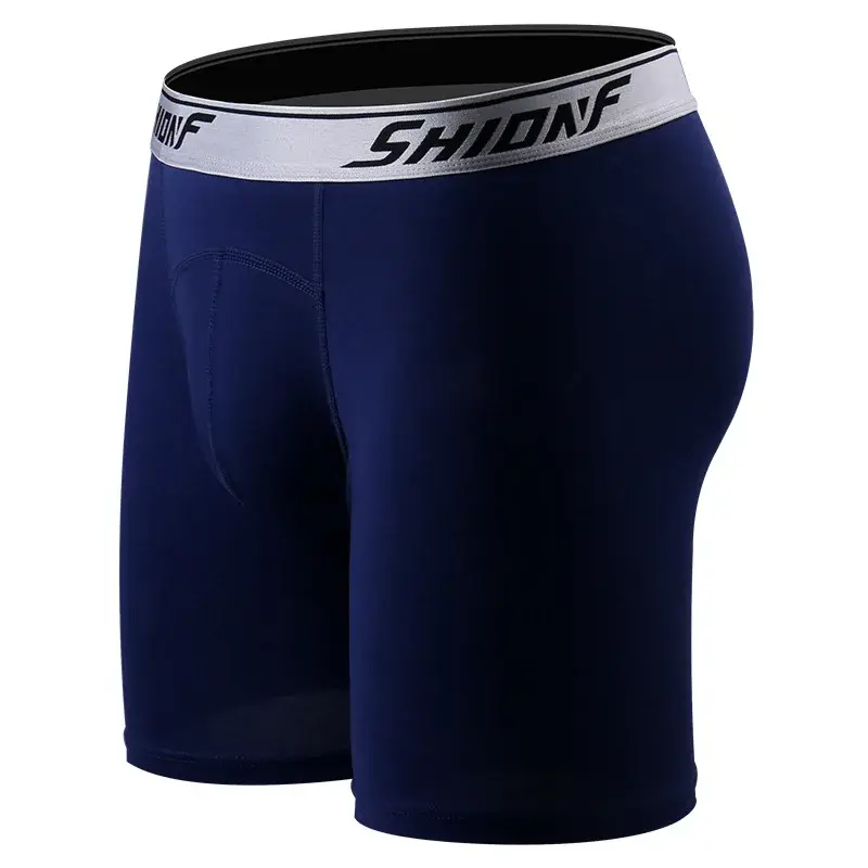 150KG 9XL Oversized Men Sports Panties Male Cotton Long Leg Boxer Quick Drying Jogging Fitness Shorts Men Tight Running Short