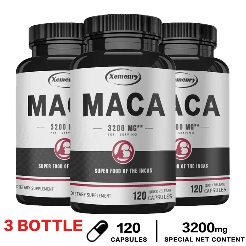 Organic Maca Supplement for Men Increase Stamina Immunity Supplement Big 18