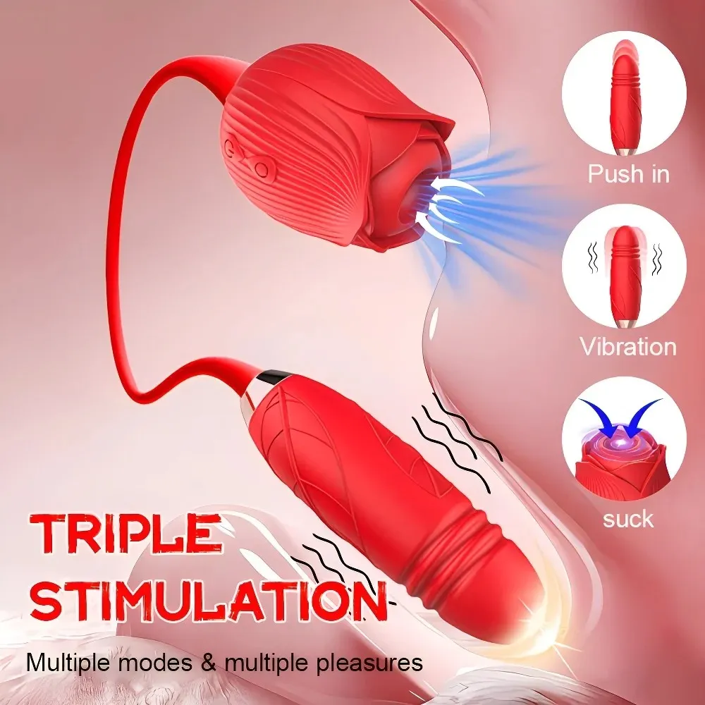 G-Spot ויברטור דגדגן פטמת מציצת ממריץ 10 מצבי ביצה רוטטת צעצוע מין לנשים זוגות