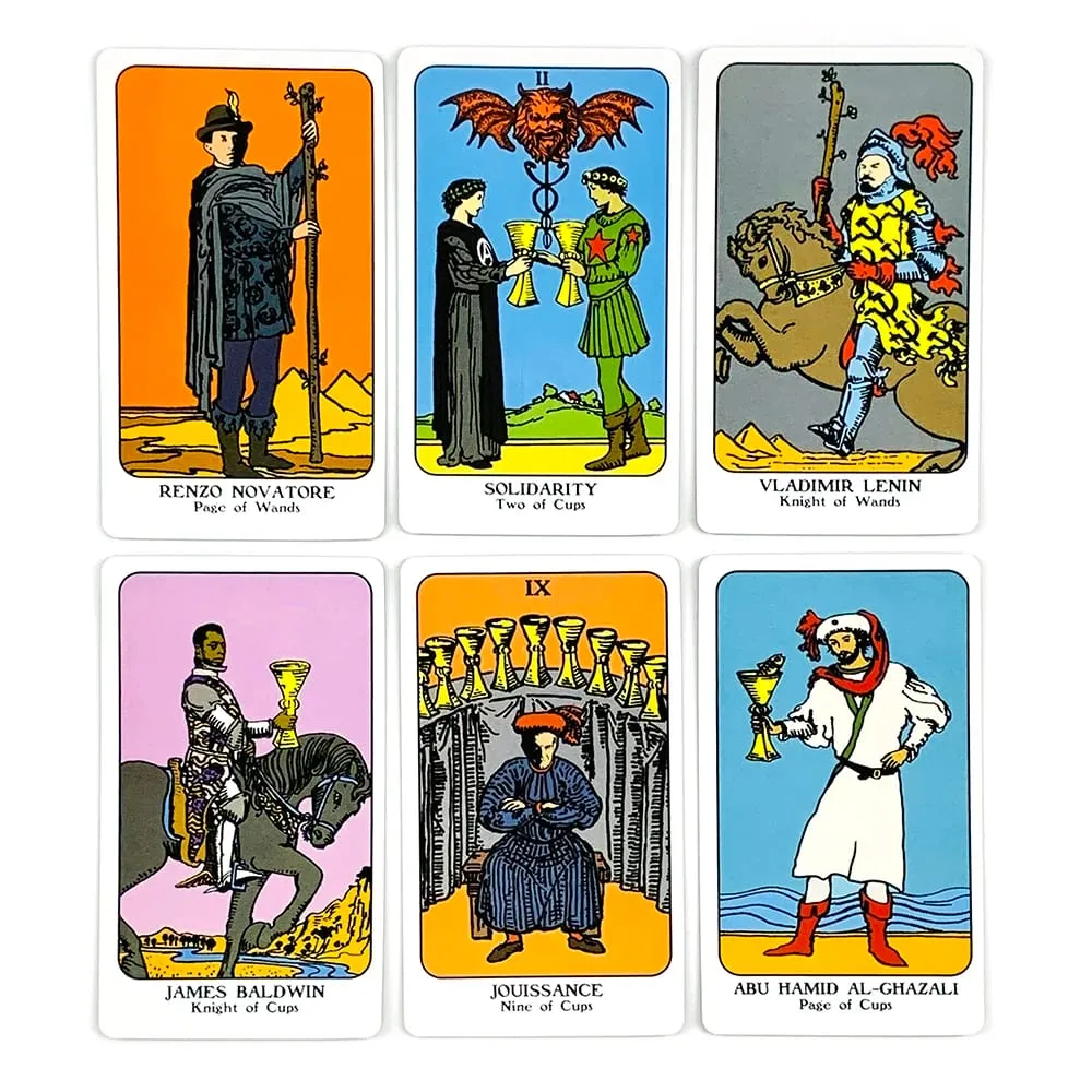 Bago The Philosopher's Tarot Deck 78 Cards English Version Fate Prediction Spiritual Divination Table Game para sa Tarot Beginners — image 4