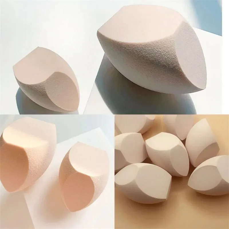 Spons Rias Ukuran Besar Basah dan Kering Penggunaan Ganda Spons Foundation Rias Lembut Krim Bedak Puff Halus Aksesori Alat Rias