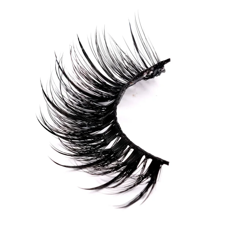 Wet Lash Spikes Volume Fluffy Full Strip Lashes Αξεσουάρ Μακιγιάζ Faux Mink Eye Lashes Πωλητής Wet Manga Lashes Ψεύτικες βλεφαρίδες