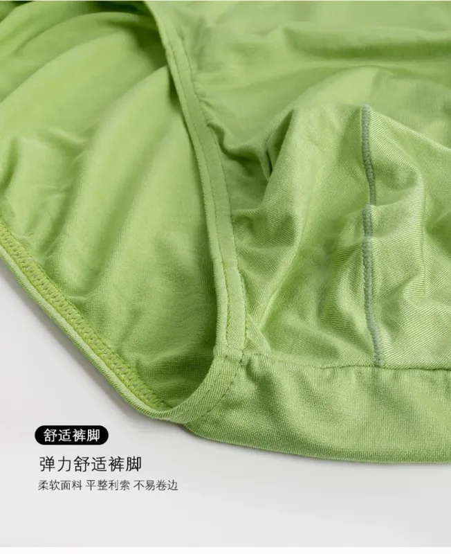 3PCS/Lot Men's Underwear Modal High Quality Soft Briefs Breathable Comfortable Youth Underpants Male Sexy U Bulge Pouch Panties