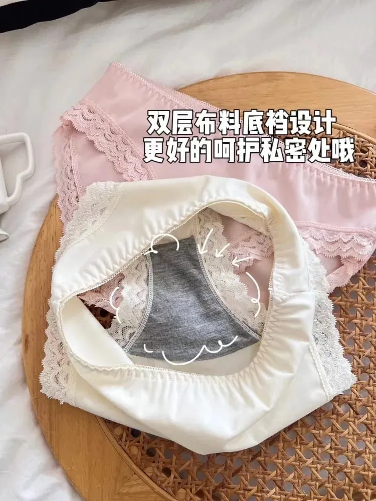 ​Japán anime csipke melltartó szett Push Up vezeték nélküli bralette kis mell, varrat nélküli szexi háromszög kupa fehérnemű szett tavaszi nyár MOYISU
