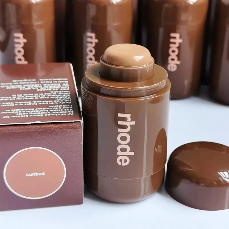 Καλοκαιρινό όριο Σιπ Μπρονζέ Pocket Contour Stick Blush Stick Εύκολη εφαρμογή Ομαλή εξάπλωση Μακιγιάζ μακράς διαρκείας Φορέστε LipBoost