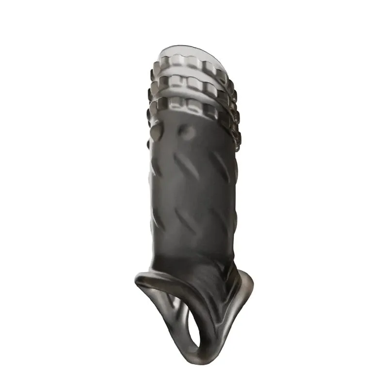 Penis Rings For Men Delay Ejaculation Condom Penis Sleeve Extension Extend Dildo Adult Anal Plug Sex Toys No Vibrator For Women — image 11