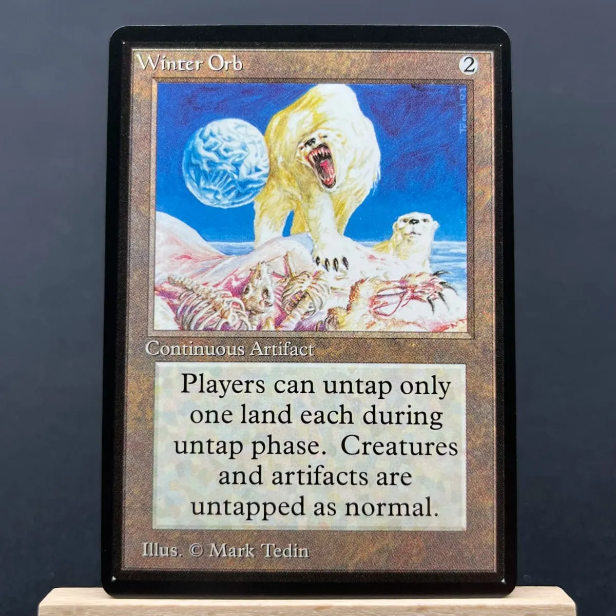 Κάρτες TCG για το σπίτι Παίξτε Proxy Natural Selection Timber Wolves the Mana Vault Mox Pearl