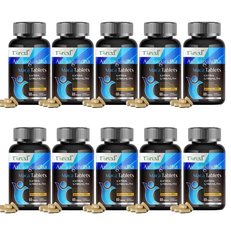Ashwagandha Maca Tablets - Ανδρικό Συμπλήρωμα - Endurance για Άντρες