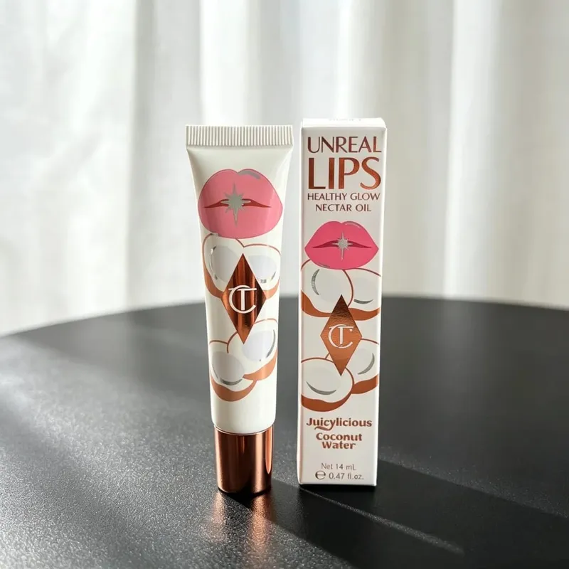 Charlotte Tilbury Lip Gloss Ενυδατικό Ενυδατικό Μεταξένιο Απολέπιση Μεγάλης διάρκειας Απόκρυψη Καθημερινά Καλλυντικά με Συσκευασία