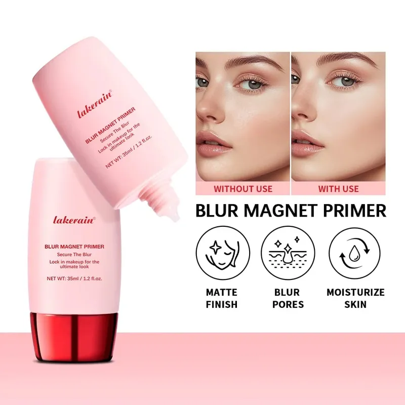 Blur Magnet Primer & Eraser Foundation Stick Μακράς διάρκειας Πόρων Ελαχιστοποιώντας Λάδι Μακιγιάζ Ομαλού Προσώπου Ματ Χριστουγεννιάτικο Δώρο