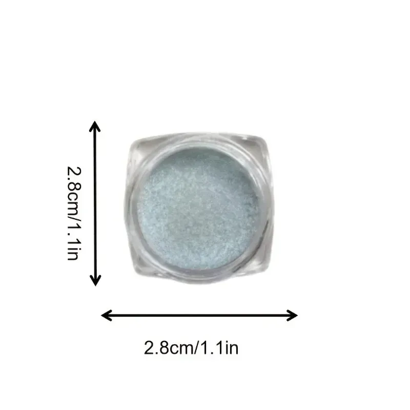 Glitter Eyeshadow Powder μακράς διαρκείας Chrome Chameleon Holographic Eyeshadow Powder Pigment Μακιγιάζ ματιών για γυναίκες καλλυντικά