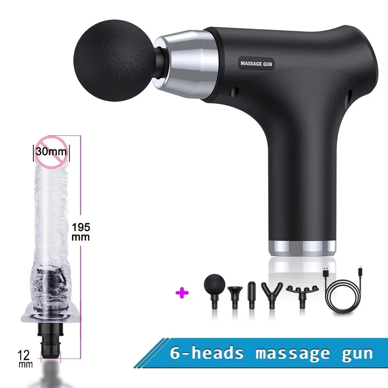 Handheld telescopic sports sex machine Adult Massage Gun for Women Body Deep Tissue Muscle Relaxation striking For Vibration