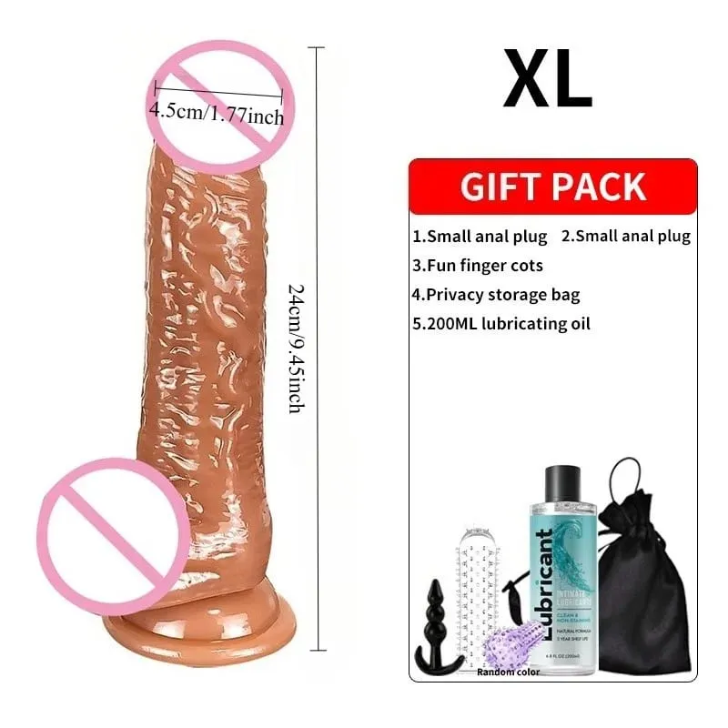 Ρεαλιστικά μαλακά Dildos με ισχυρή βεντούζα αυνανισμού Μεγάλο σημείο G Dildo σεξουαλικό παιχνίδι Κατάλληλο για γυναίκες και ζευγάρια Διεγέρτης πρωκτού κόλπου Ενήλικες Παιχνίδια σεξουαλικής επαφής για γυναίκες Ερωτικά Dildo πέους πρωκτικό βύσμα Γυναικείο ανδρικό πέος Ενηλίκων Παιχνίδι για αρχάριους πρωκτούς