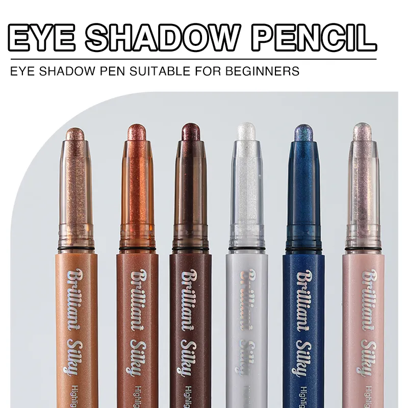 Sparkle Eyeshadow Stick Highlight Eye Pencil Shimmer Pearl μακράς διαρκείας αδιάβροχο πολλαπλών χρήσεων Μακιγιάζ ματιών Beauty