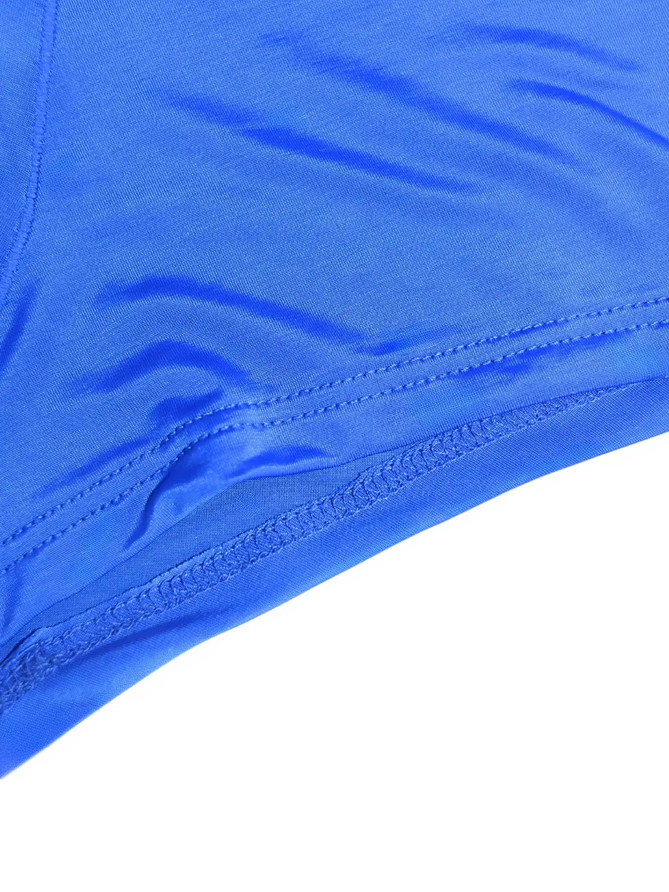 Men's Ice Silk Boxer Briefs Stretch Trunks Breathable Moisture Wicking Soft Underwear Random Color Sport Daily Home Casual Wear