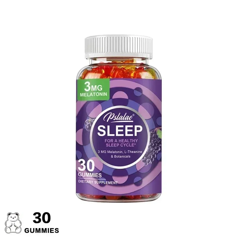 Melatonin Gummies Ανακούφιση από το άγχος Βοήθεια ύπνου Εξοικονόμηση αϋπνίας Ρύθμιση ρολογιού σώματος για ενήλικες