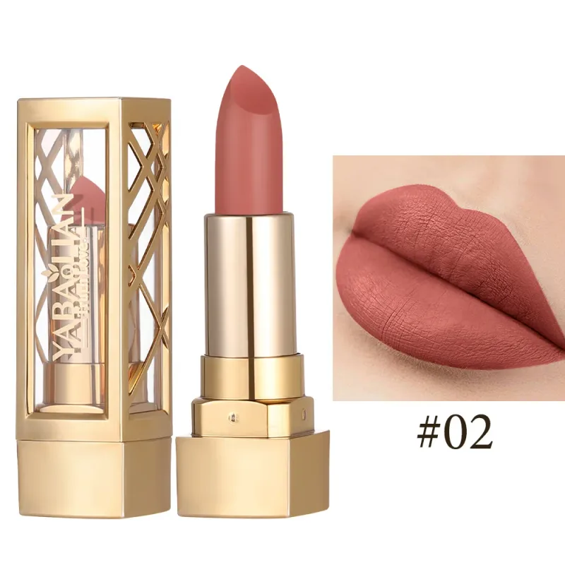 Non Stick Cup Cream Lipstick Langdurige lipgloss Matte lipgloss Waterdicht en gemakkelijk aan te brengen make-up