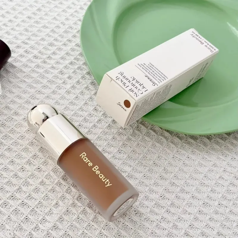 Rare Beauty 3D Face Contour Liquid Bronzer Shade Smooth Highlight Καθρέφτης Διαρκής Φυσική Σκιά Μύτης Αδιάβροχο Brighten Μακιγιάζ