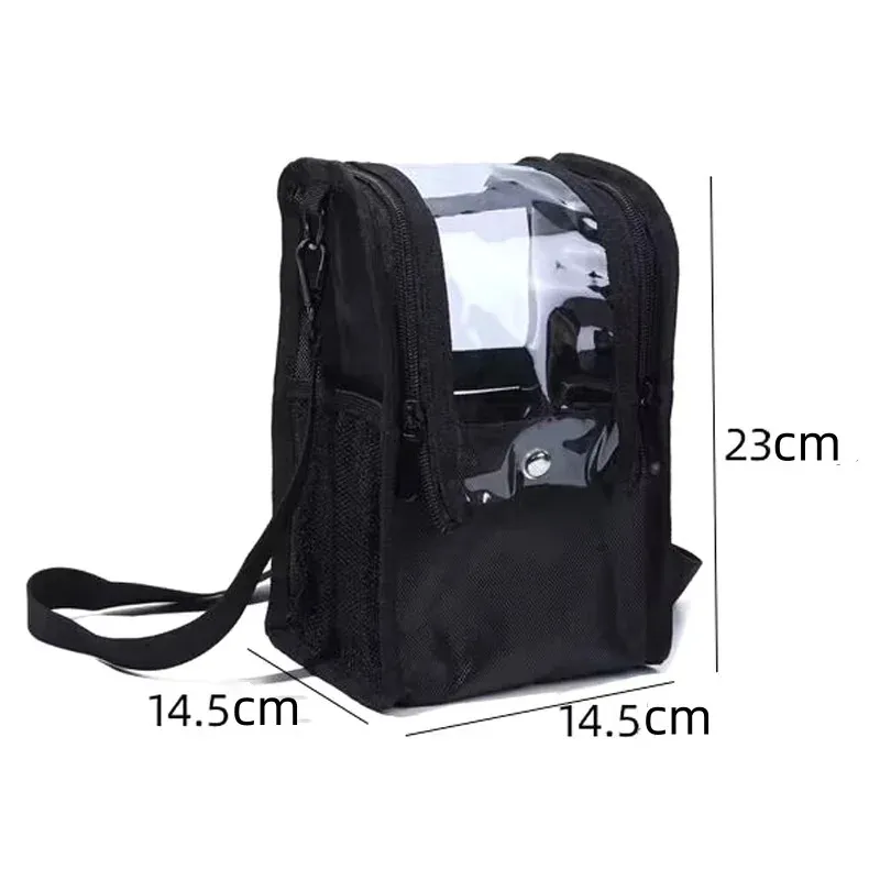 Makeup Brush Case Organizer Makeup Brushes Holder Stand-up Artist Cosmetic Storage Bag na may Strap Dust-proof na Makeup Tools Case