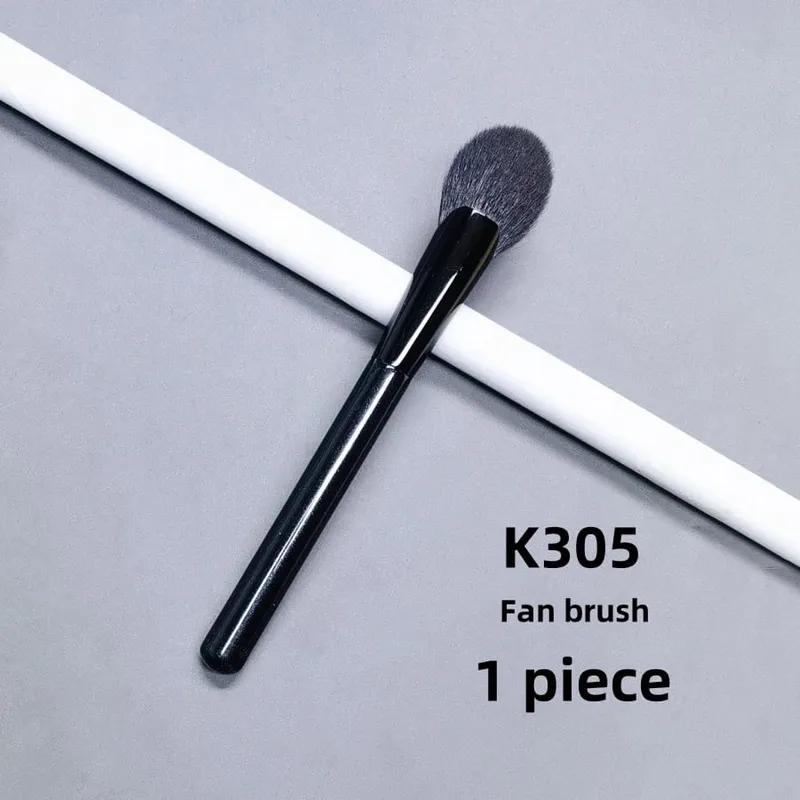 Fan Makeup Brush Highlighter Face Shadow Mga Buhok ng Kambing Blush Powder Make Up Brushes Pro Essential Cosmetic Tools