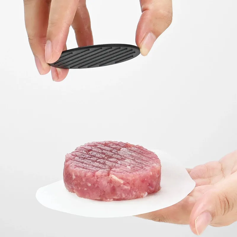 Kézi hamburger húspréskészítő rizsgolyós forma kerek marhahús grill Burger prés pogácsa húsgombóc készítő eszköz Konyhai kiegészítők