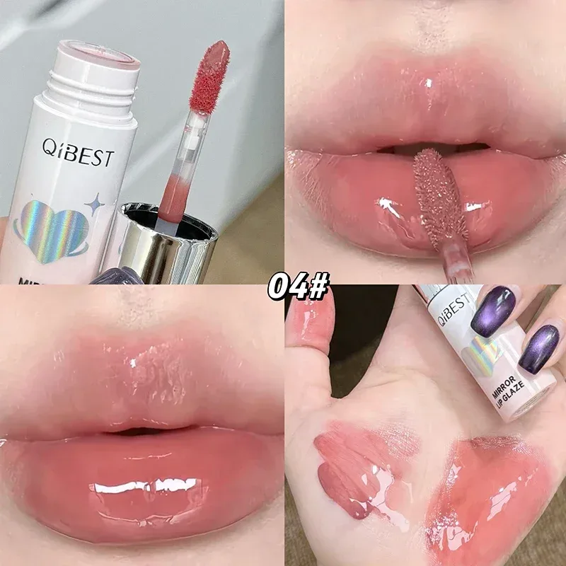 Liquid Lip Gloss Lipstick Glossy Finish High-Shine Losting Moisturize Αντικολλητικό Γυάλινο Lip Glaze Μακιγιάζ Lip Stain Pigment