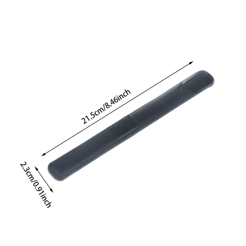 1 ST Bärbar Transparent Sminkborste Förvaringslåda med lock Ögonbryn Penna Sminkborstar Organizer Ätpinnefodral Skönhetsverktyg