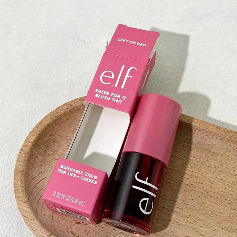 Elf Celebrity Limited Co-branded Double-ended Smooth Lip Liner Peptide Lipstick Lip Balm Liquid Blush Εύκολη εφαρμογή Blush Stick