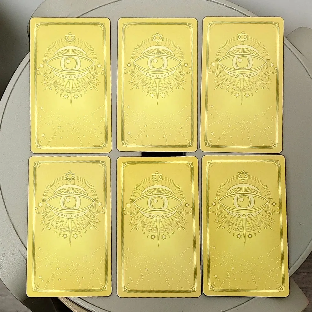 10.3*6cm Golden Waite Tarot Spanish Language Español 78 Pcs Tarot Cards Pocket Edition