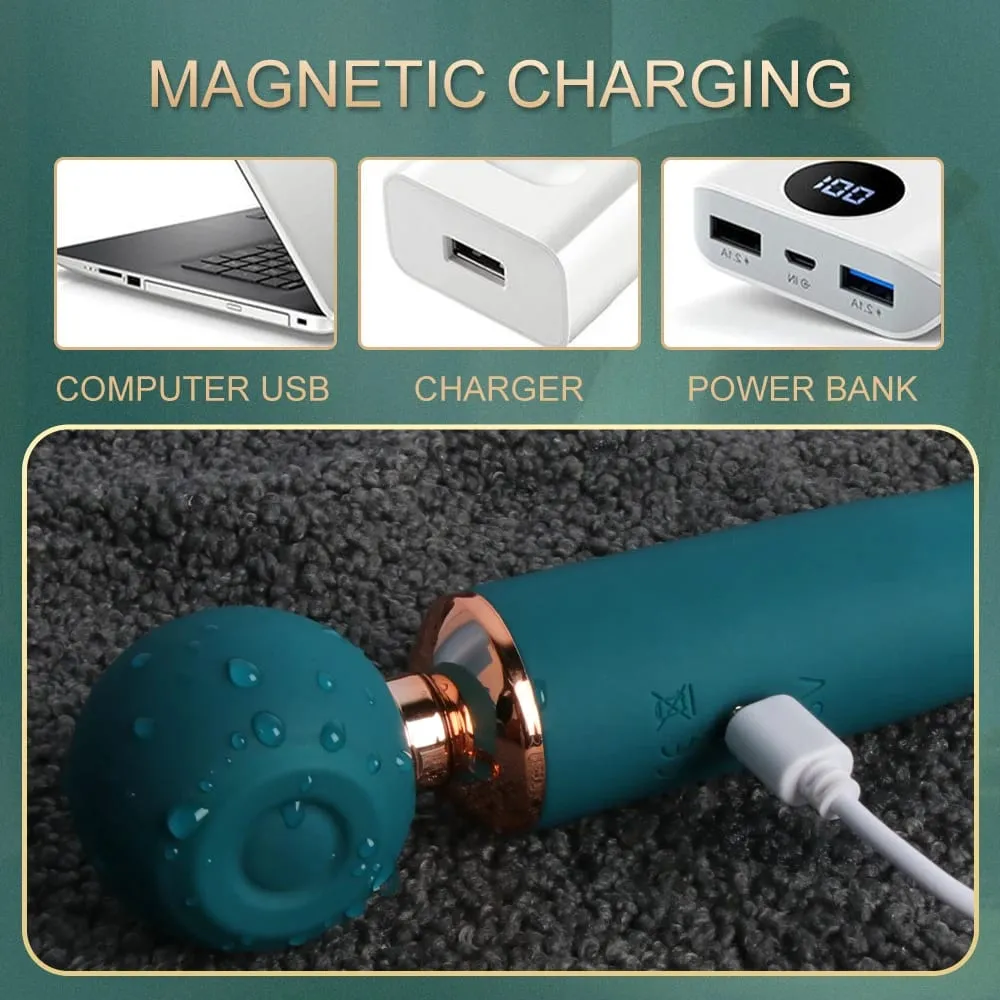 Powerful Av Magic Wand Vibrators For Women 3in1 Sex Toys Telescopic Dildo G Spot Stimulator Tapping Clitoris Sucker And Massager