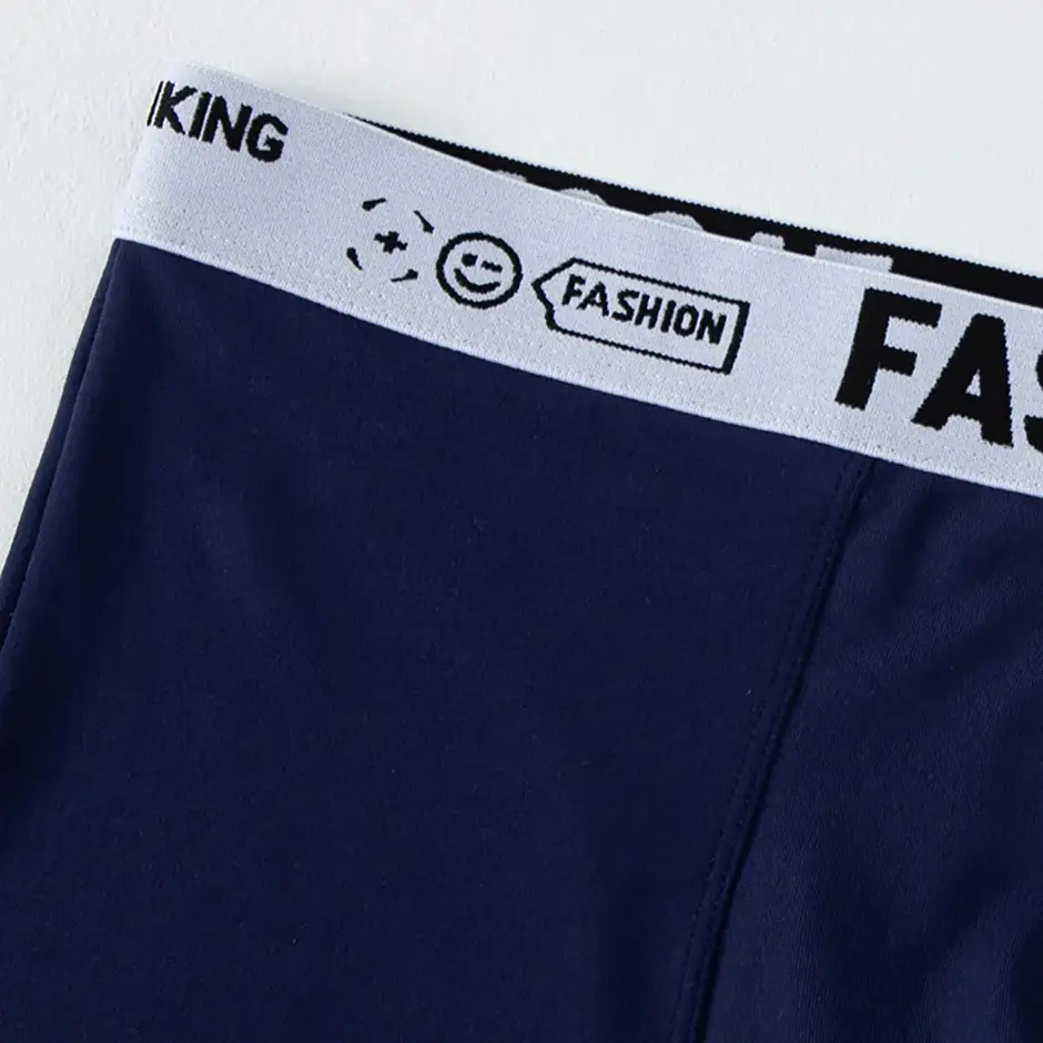 4-Piece Men's Oversized 1xl-7Xl Square Shorts Casual And Comfortable Obese Men's Boxer Shorts Sports And Fitness Basic Shorts