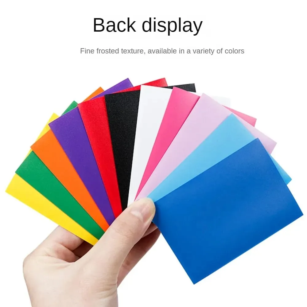 200PCS Card Sleeves Εμπορικές κάρτες Διπλής στρώσης Ματ μανίκια κάρτας τυπικού μεγέθους για Pokemon MTG Baseball Sport Card Game