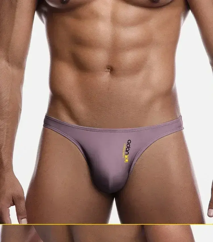 Summer Men's Underwear Modal Sexy Briefs Male Solid Panties Cueca Tanga Comfortable Underpants Breathable Quick Dry Soft Briefs