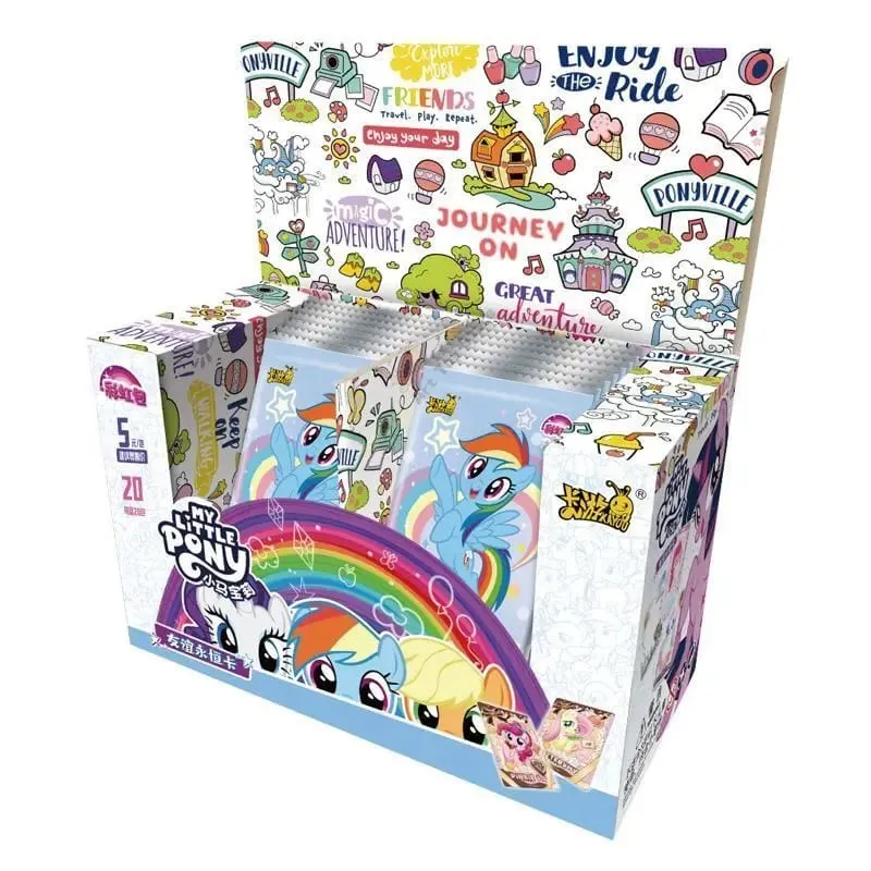Genuine My Little Pony Card Rainbow Series Game Collection Card Cartoon Children Toy Surrounding Girl Gift Original Box