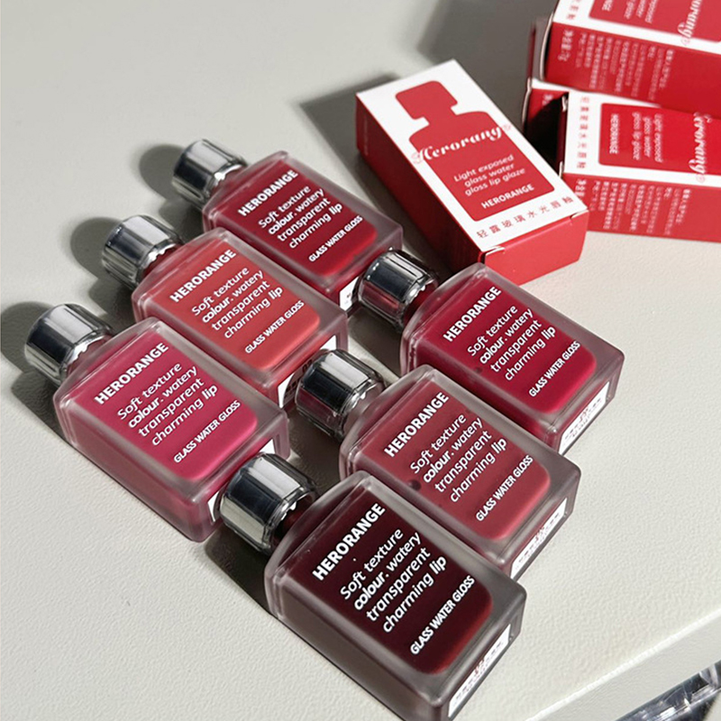 Light Glass-Like Lip Lacquer - Formula ng Mirror Shine Hydrating; Mabaho-Proof Long-Wear at Skin-Brightening