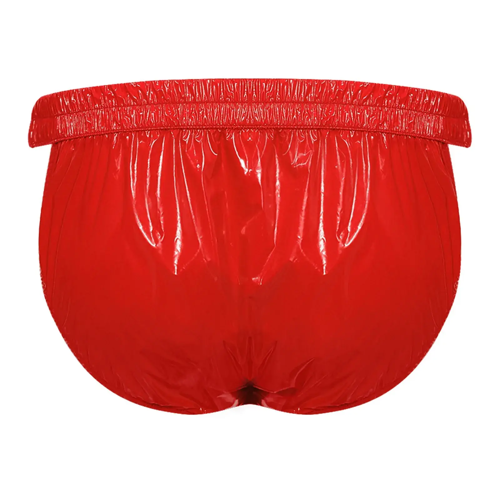 Mens Waterproof Swim Briefs Elastic Waistband Bikini Briefs Swim Bottoms Swimming Surfing Sunbathing Swimwear Bathing Suit
