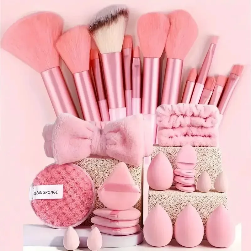 Soft Fluffy Makeup Brushes Set Eye Shadow Foundation Women Cosmetic Powder Blush Blending Beauty Make Up beauty Tool